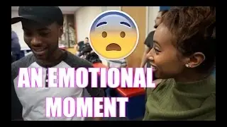 AN EMOTIONAL MOMENT