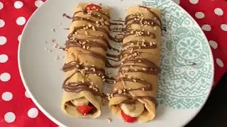DIŞARDA 30 liraya satılıyor bu tadına doyulmaz lezzeti sadece 5 liraya mal edin. #crepes #krep