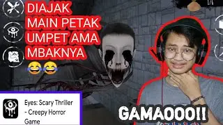 #michaelq  #eyesgamehorror Sini main Ama mbak kuyang :v CREAPPY || Eyes game horror