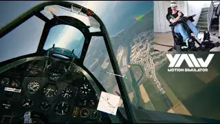 YAW3 - 360 Degree test - IL2 Battle of Normandy - Full flight