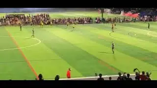 Game against Kingston Stockade Fc