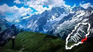 Tour du Mont Blanc - Day 4 / Courmayeur - Tête de la Tronche - Col Sapin - Rifugio Bonatti