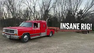 17 Years Parked… Epic Trailer Rescue For The RARE CUMMINS MINI SEMI 