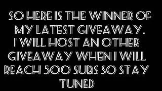 GIVEAWAY WINNER ANNOUNCEMENT|| Nail Art Corner