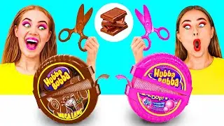 Desafío De Comida Real vs. De Comida Chocolate | Fantásticos Trucos De Comida TeenTeam Challenge