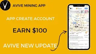 Avive mining app | Avive mining app create account | Avive mining app new update | earn $100
