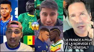La réaction des français avant d’affronter le Sénégal en coupe du monde 😱
