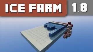 Простой урок Minecraft: эффективная ледяная ферма