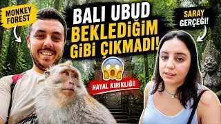 Bali Ubud Beklediğim Gibi Çıkmadı | Monkey Forest & Saray Gerçeği