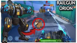 NI SIQUIERA NECESITA KILLS PARA SER BUENO || Railgun Orión || Mech Arena