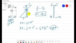 اهتزازات ميكانيكية Energy method الجزء  الثاني