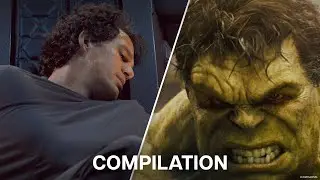 Hulk VS Bruce Banner Moments | Compilation