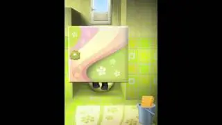 [My Talking Tom] He want to go to bathroom