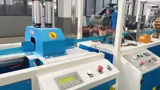 Fully automated PVC profile production line