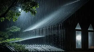 Relaxing Heavy Rain & Distant Thunder for Deep Sleep & Peaceful Dreams #48
