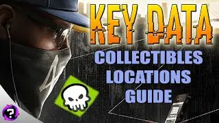 Watch Dogs 2 - All Key Data Collectibles Guide and Locations | Researcher Trophy / Achievement