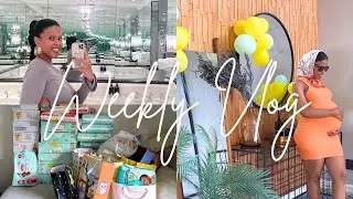 #vlog: My LAST Baby Shower + Rich Aunt high tea + Get to know me