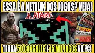 ENCONTREI a NETFLIX Dos Jogos? Como Instalar PS2,PS3 e PS4 no PC? Melhor Pack de Emuladores pra PC