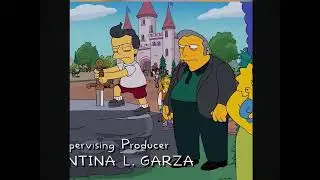 Trip to Disney land for the Simpsons