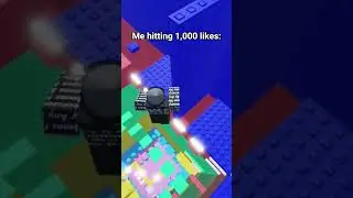 Me hitting 1,000 likes #roblox #shorts #memes #funny #viral