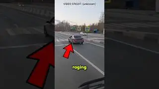 Moron Brake Checks A Semi Truck!