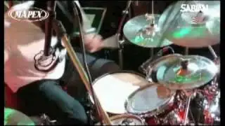 Mylious Johnson playing Cissy Strut at Mapex Performance is Everything Party at Frankfurt MESSE 09