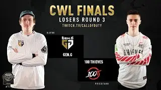 100 Thieves vs Gen.G | CWL Finals 2019 | Day 2