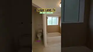 House for sale in Sugar Land, Tx under $300,000 #houstonhouses #houstonrealestate