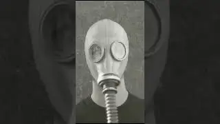 Gas mask. Uncomfortable 🤪