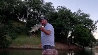 The bass fishing is red hot and catfish are chomping!!! After work trip to the lake!