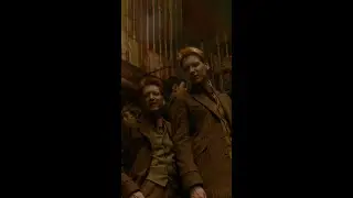 Asking Fred and George for a discount #HarryPotter #RonWeasley #WeasleyTwins