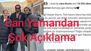 CAN YAMAN E I SUOI ​​COLLEGHI SONO TORNATI IN ITALIA#canyamanitalya 