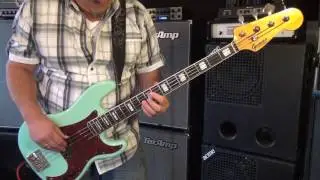 Flat Wound strings - bass groove - Andy Irvine