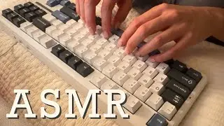 ASMR 자기전 듣기 딱 좋은 보글보글 키보드 소리🫧bubbling keyboard
