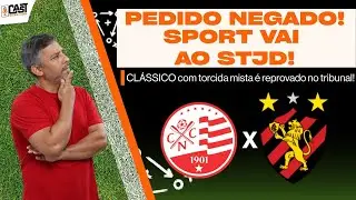SPORT TEM PEDIDO NEGADO NO TJD-PE E CLÁSSICO CONTRA NÁUTICO, NOS AFLITOS, TERÁ TORCIDA ÚNICA! CASTFC