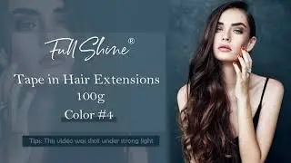 Full Shine&reg; Brown Tape Hair Extensions #4