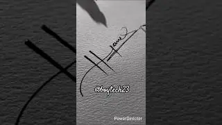 H-Name Se Most Signature #youtube #boytech23 👌