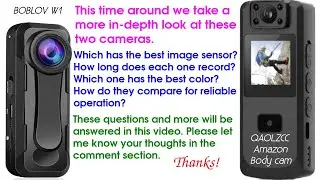 Closer In-Depth Look - Body Cameras