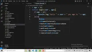 أساسيات البرمجة بلغة  #javascript  الدرس 24   الدوال مثال متقدم