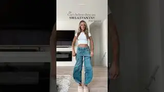 #amazonfashion #sweatpants #comfort #denim #jeans #style #itgirl #fashion #fallfashion #outfit #haul