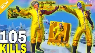 105 KILLS!🔥 EVERY PUBG PLAYER SHOULD WATCH THIS GAME MODE😍 PUBG MOBILE - BGMI