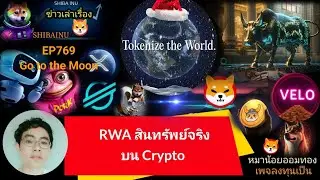 EP769 #Shiba #XRP #velo #Floki #AI #XLM #DMTR #wlfi  RWA สินทรัพย์จริงบน Crypto 