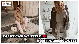 H&M, MASSIMO DUTTI ОДЕЖДА SMART CASUAL | Лето 2020 шопинг влог | массимо дутти обзор покупок  2020