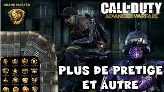 COD LOUL : Advanced Warfare : 15 nouveau prestiges (grand master prestige) et bien plus en FR