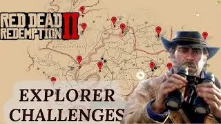 RDR2 all explorer challenges completed