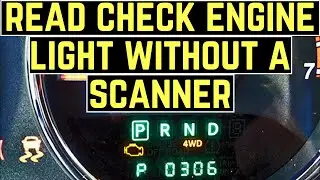 How to Check your Check Engine Code Without a Scanner for FREE - Jeep Wrangler