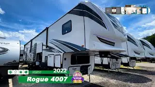 Бронированный игрушечный тягач Forest River Vengeance Rogue 4007 с пятым колесом продается в Огайо в автосалоне All Seasons RV.