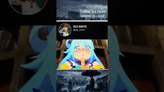 How Kazuma treats the Goddess Aqua 🤣 Konosuba Season 3 #anime #konosuba #funny #kazuma