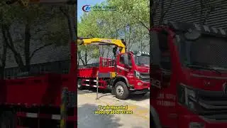 Hydraulic Timber/Wood Grabber Crane Truck