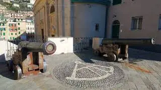 Camogli (GE) - L'illusione dipinta sul mare